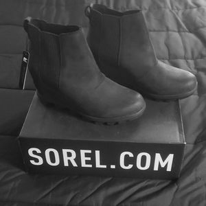 Sorel Wedge Chelsea Boots